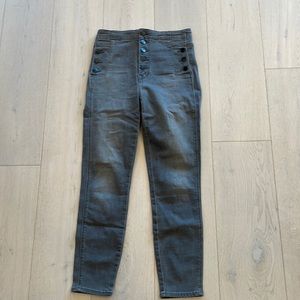 J Brand Natasha Sky High Crop Skinny